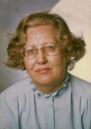 Portrait von Elfriede Schneeberger